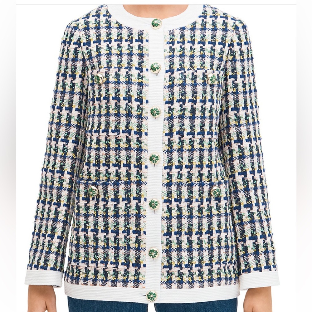 Kate Spade Pop Tweed Jacket